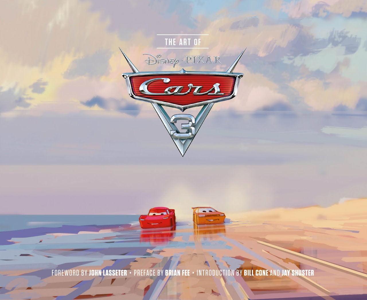 Portada ampliada de The Art of Disney•Pixar Cars 3