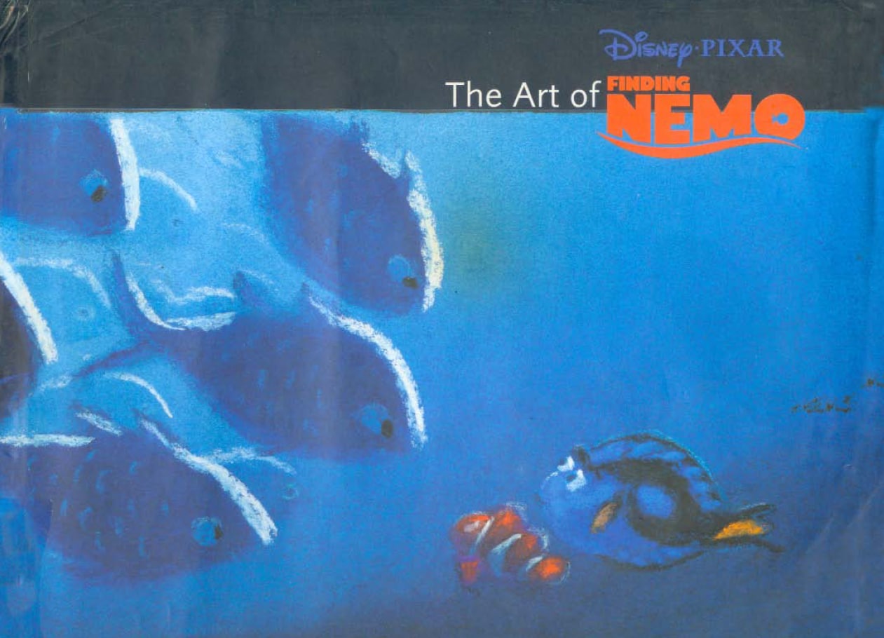 Portada ampliada de The Art of Finding Nemo