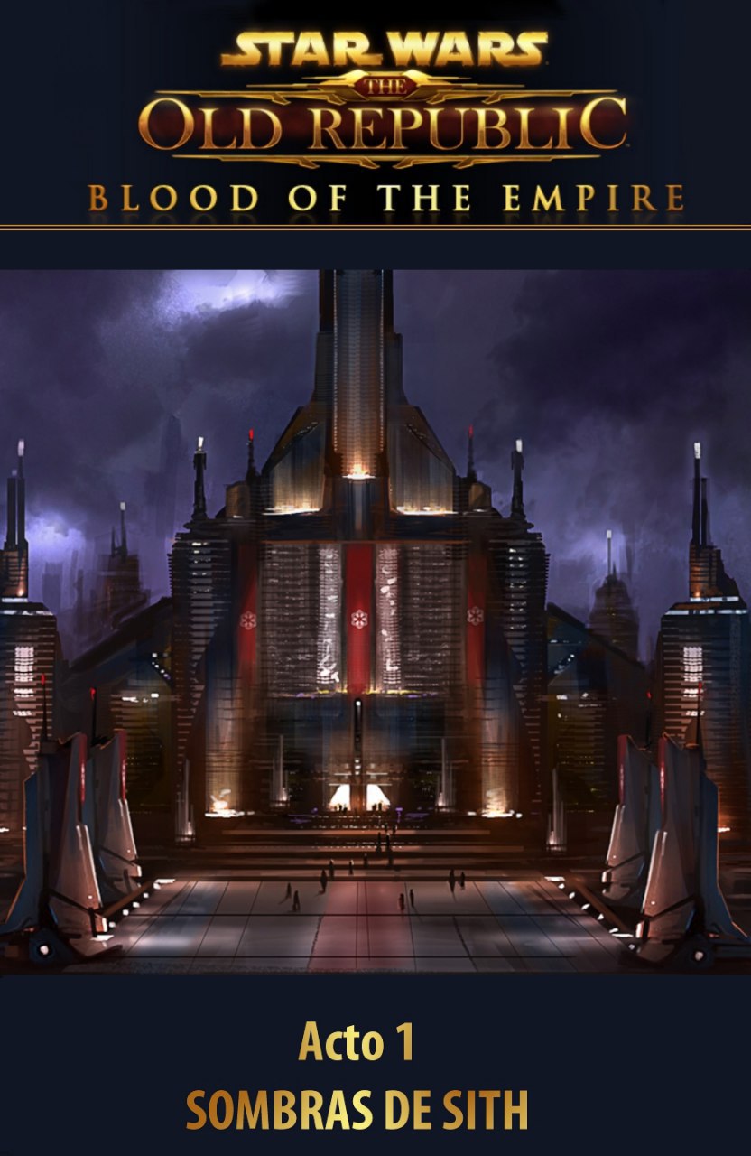 Portada ampliada de STAR WARS THE OLD REPUBLIC BLOOD OF THE EMPIRE