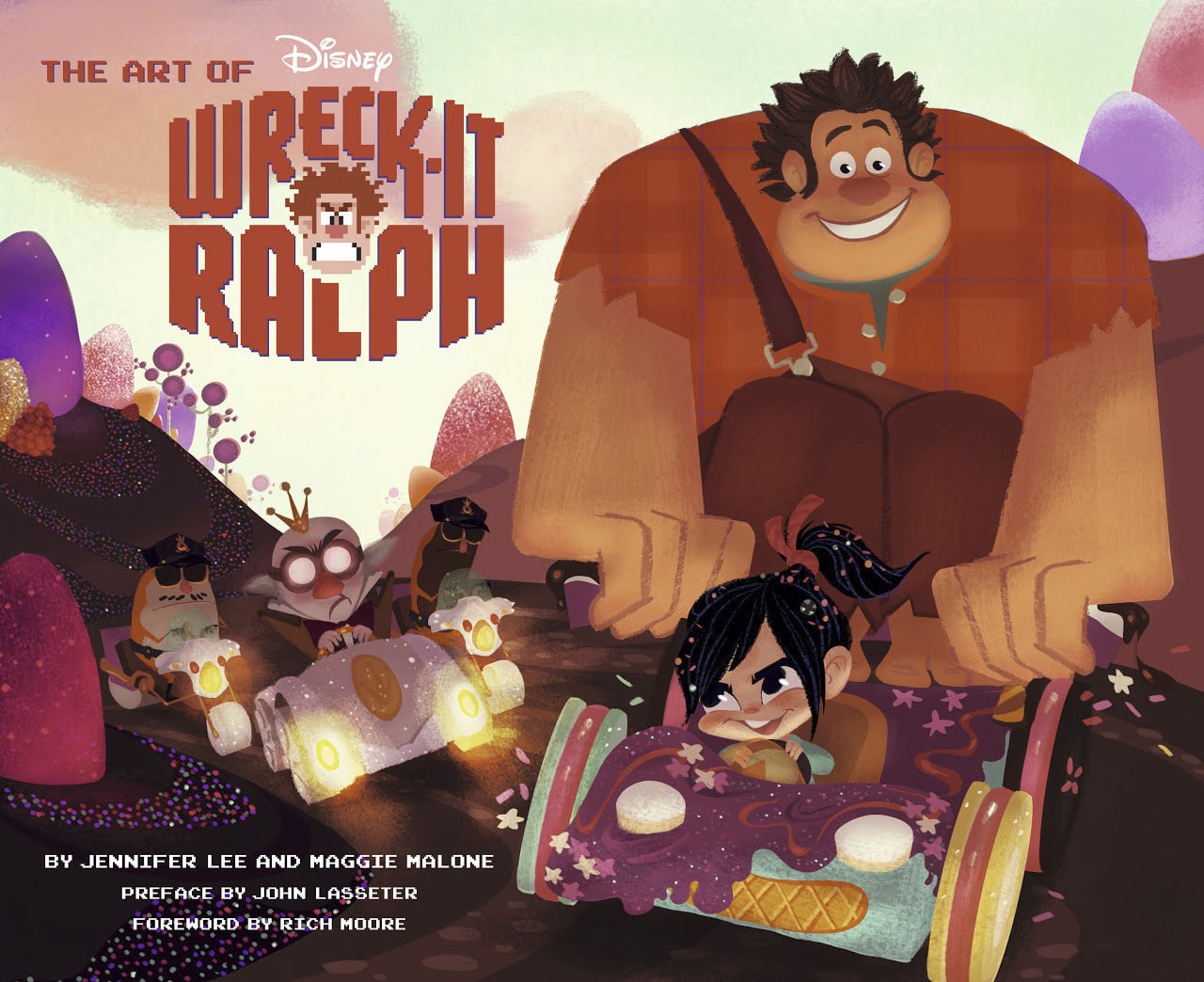 Portada ampliada de THE ART OF WRECK-IT RALPH
