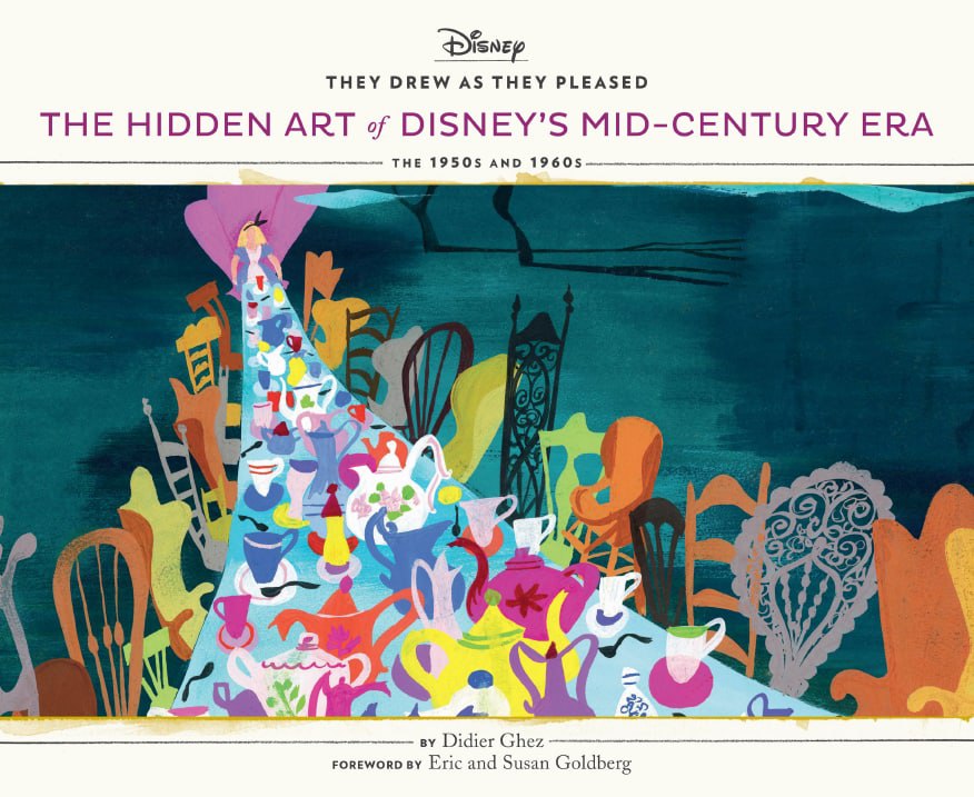 Portada ampliada de THEY DREW AS THEY PLEASED THE HIDDEN ART of DISNEY'S MID-CENTURY ERA