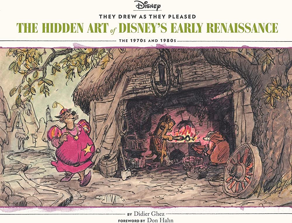 Portada ampliada de THEY DREW AS THEY PLEASED THE HIDDEN ART of DISNEY'S EARLY RENAISSANCE