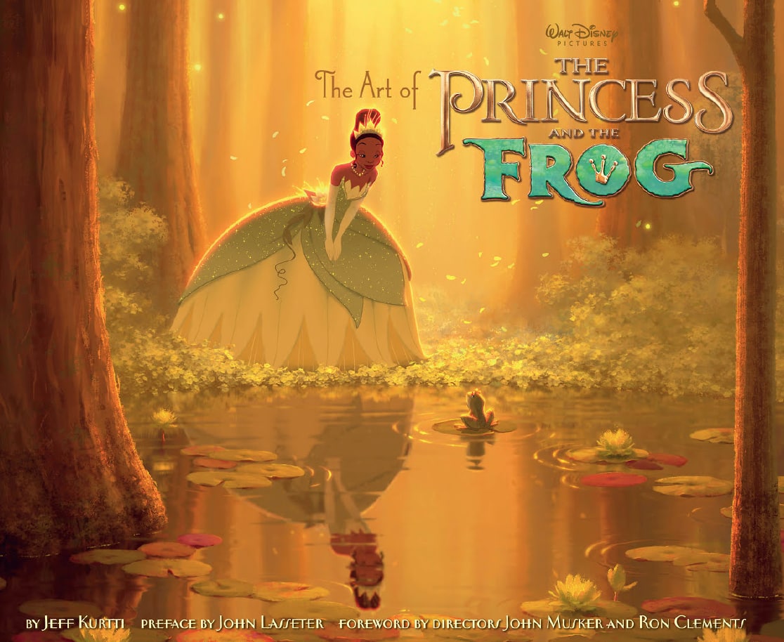 Portada ampliada de The Art of THE PRINCESS AND THE FROG