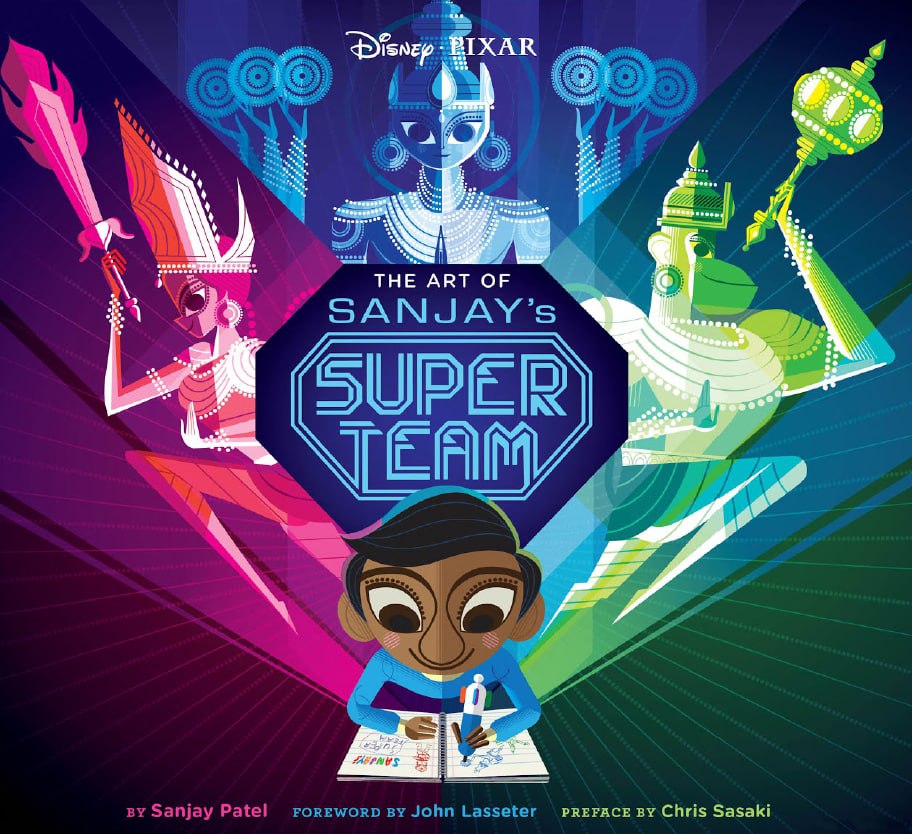 Portada ampliada de THE ART OF SANJAY'S SUPER TEAM