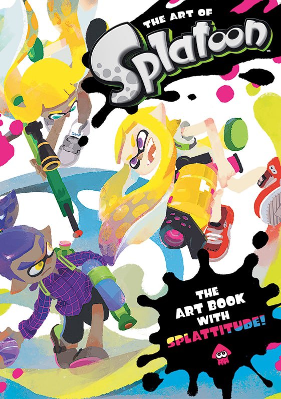 Portada ampliada de THE ART OF Splatoon