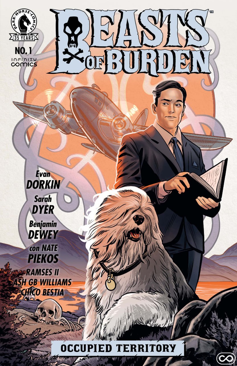 Portada ampliada de Beasts of Burden