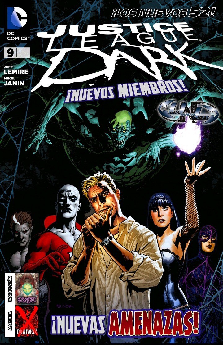 Portada ampliada de Justice League Dark