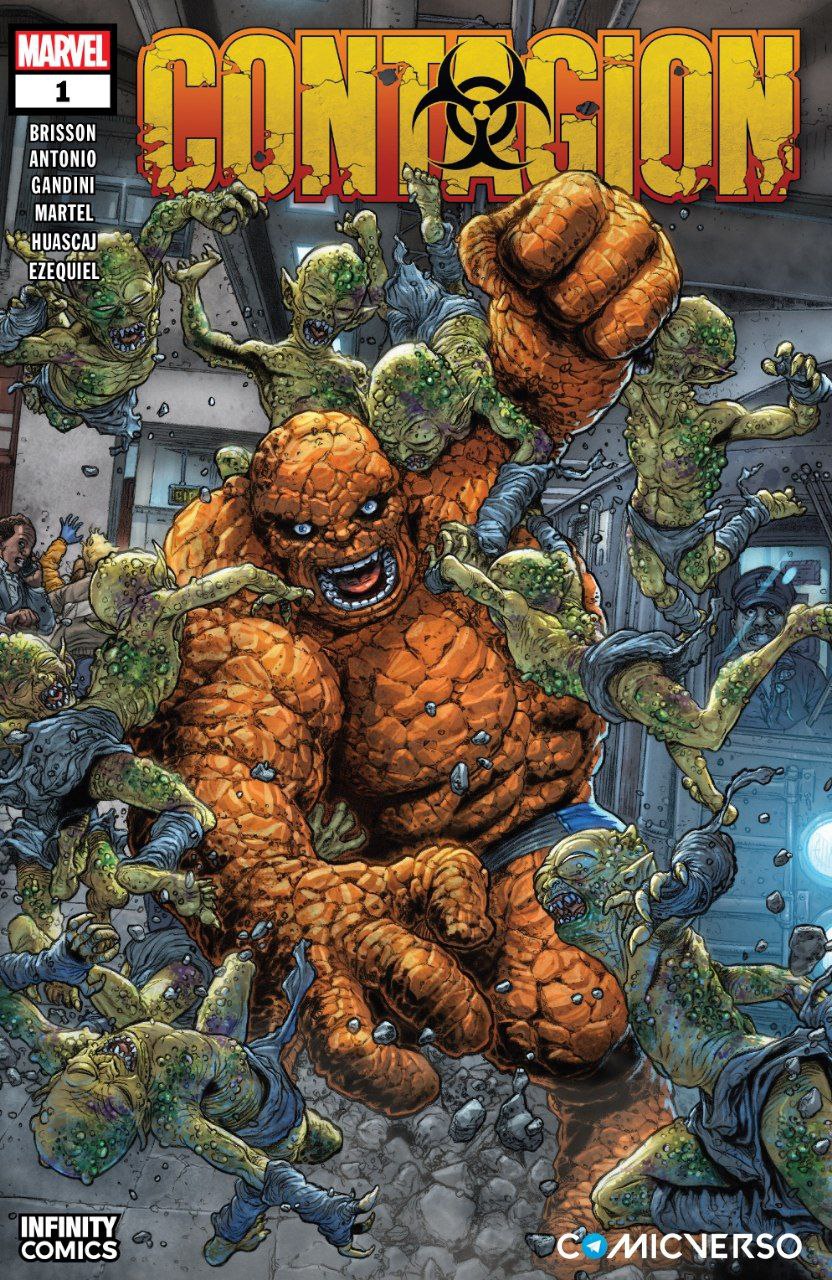 Portada ampliada de CONTAGION