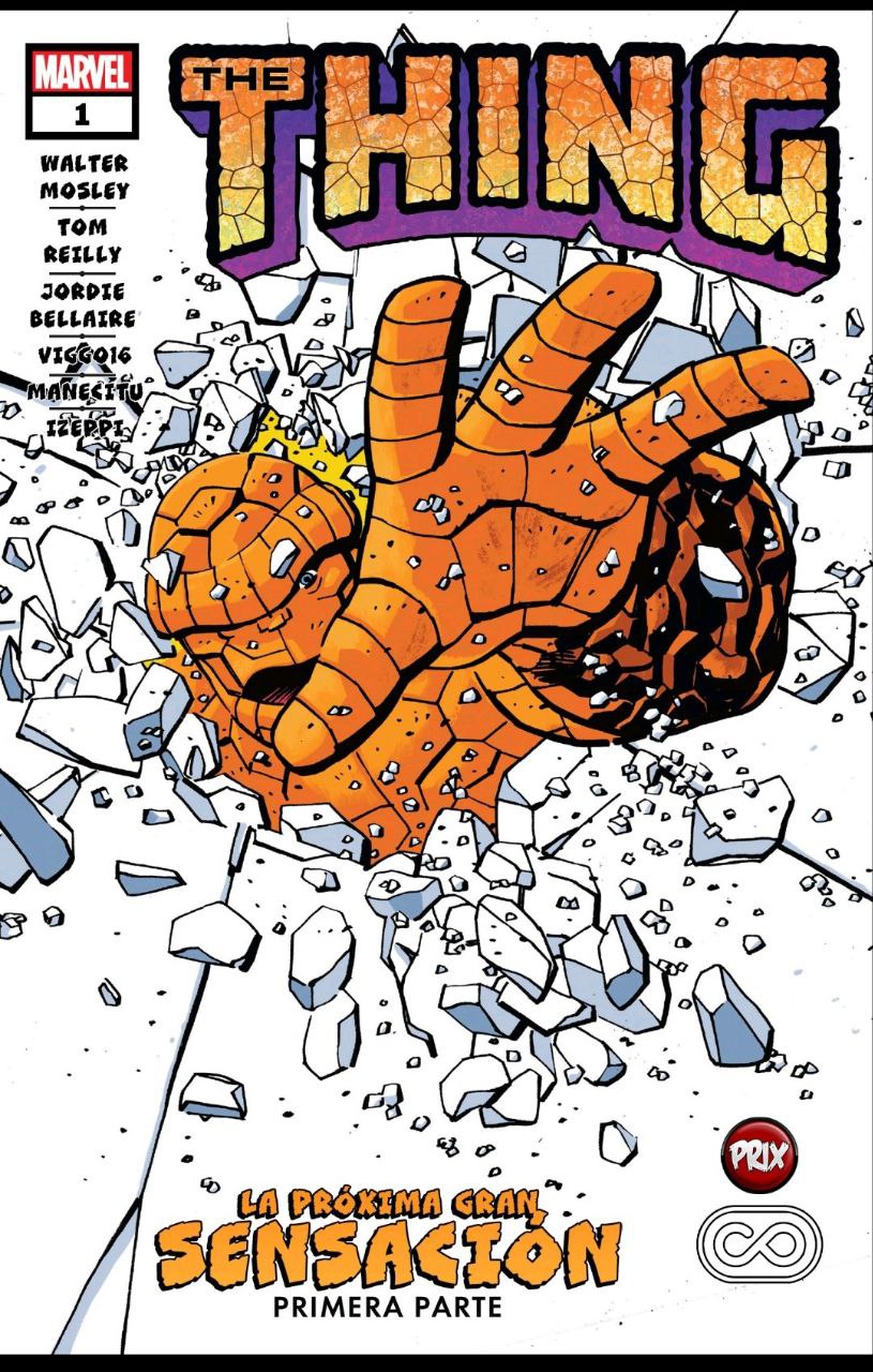 Portada ampliada de The Thing