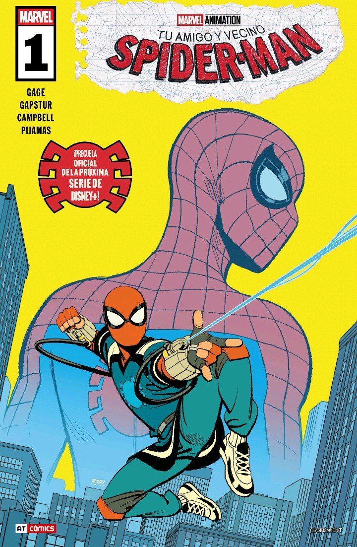 Portada ampliada de TU AMIGO Y VECINO SPIDER-MAN