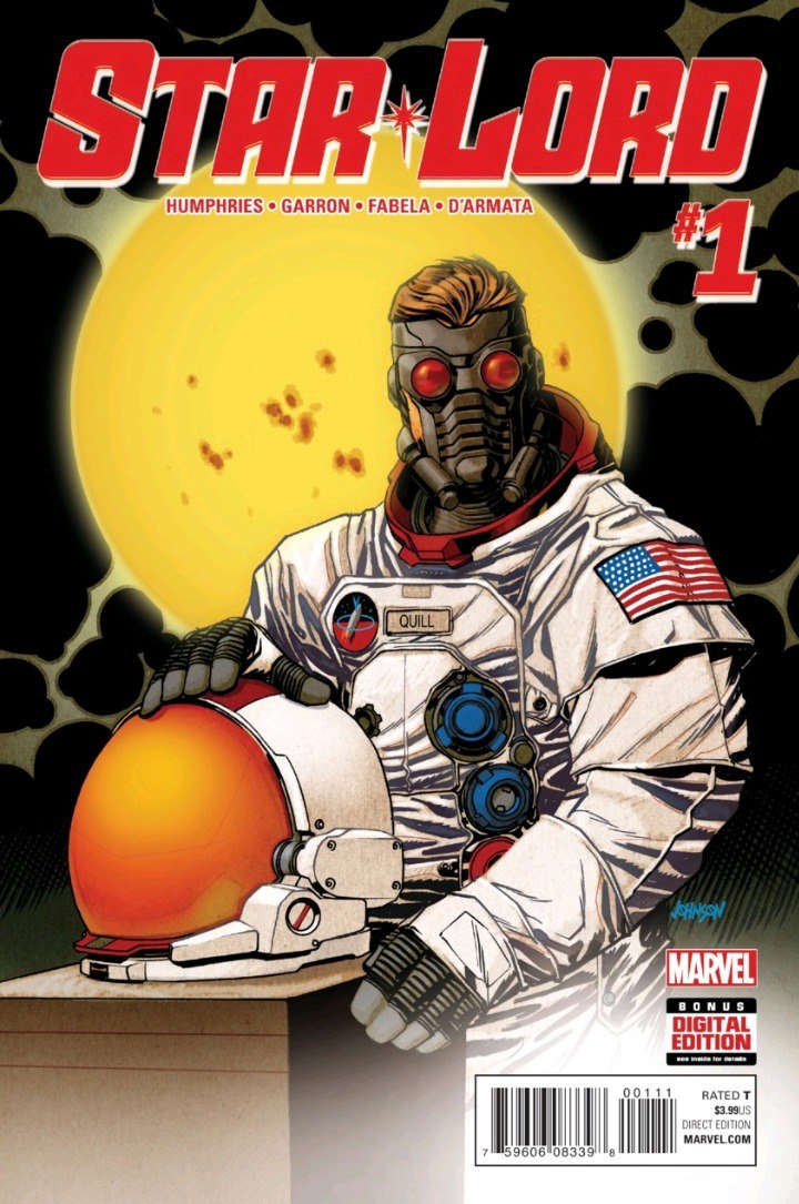 Portada ampliada de STAR LORD