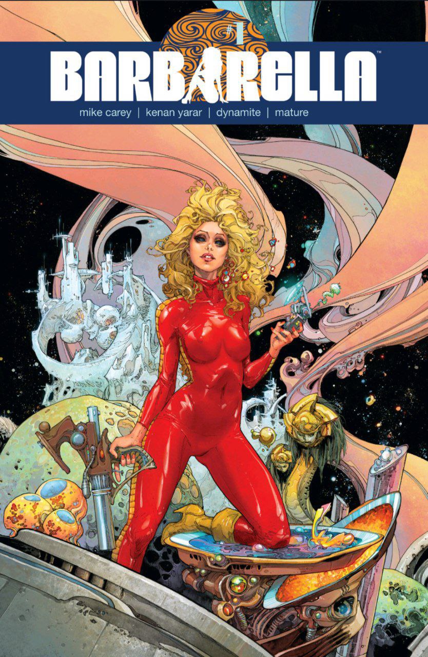 Portada ampliada de BARBARELLA