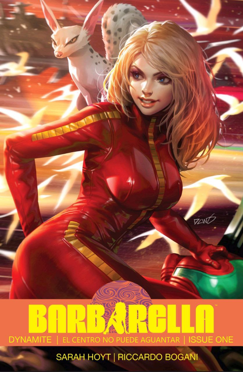 Portada ampliada de BARBARELLA
