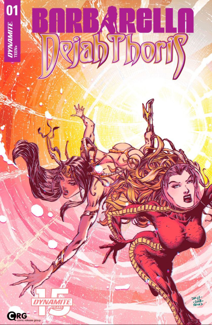 Portada ampliada de BARBARELLA Dejah Thoris