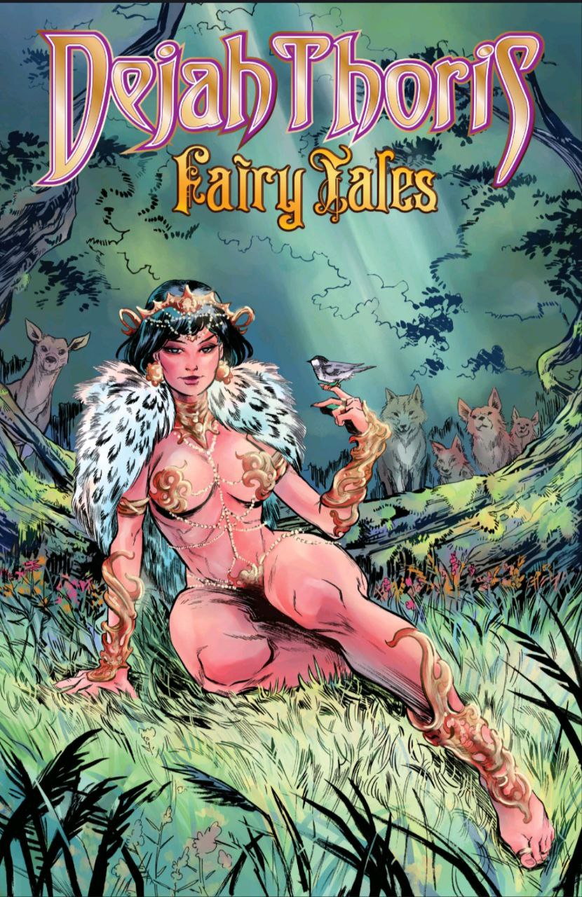 Portada ampliada de Dejah Thoris Fairy Tales