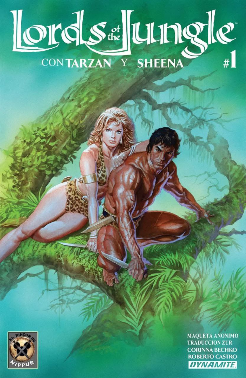 Portada ampliada de Lords of the Jungle