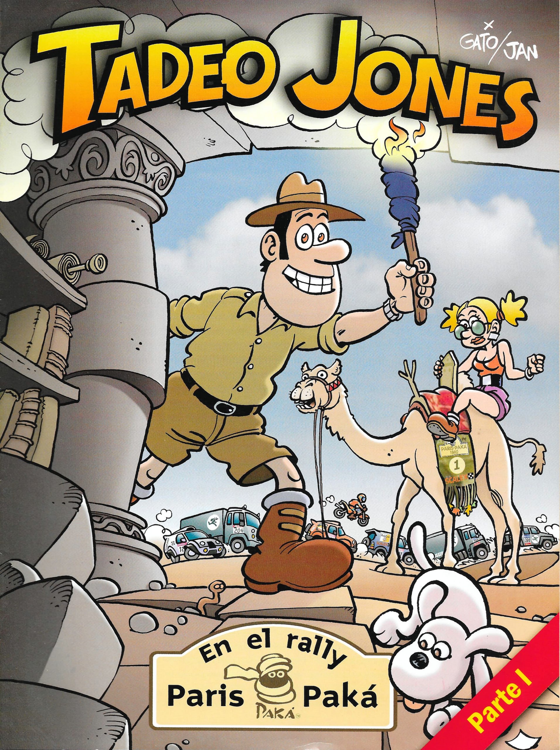 Portada ampliada de Tadeo Jones