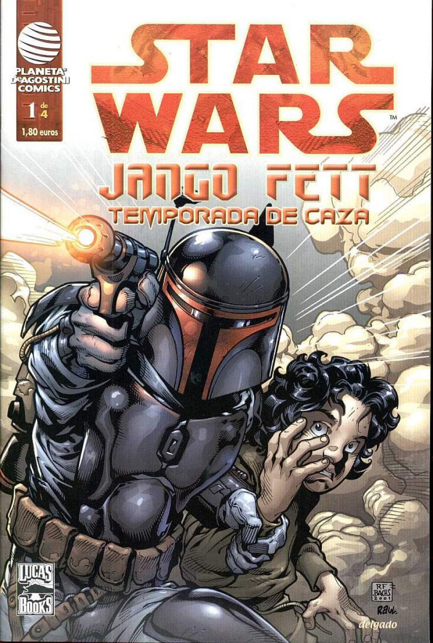 Portada ampliada de STAR WARS JANGO FETT TEMPORADA DE CAZA