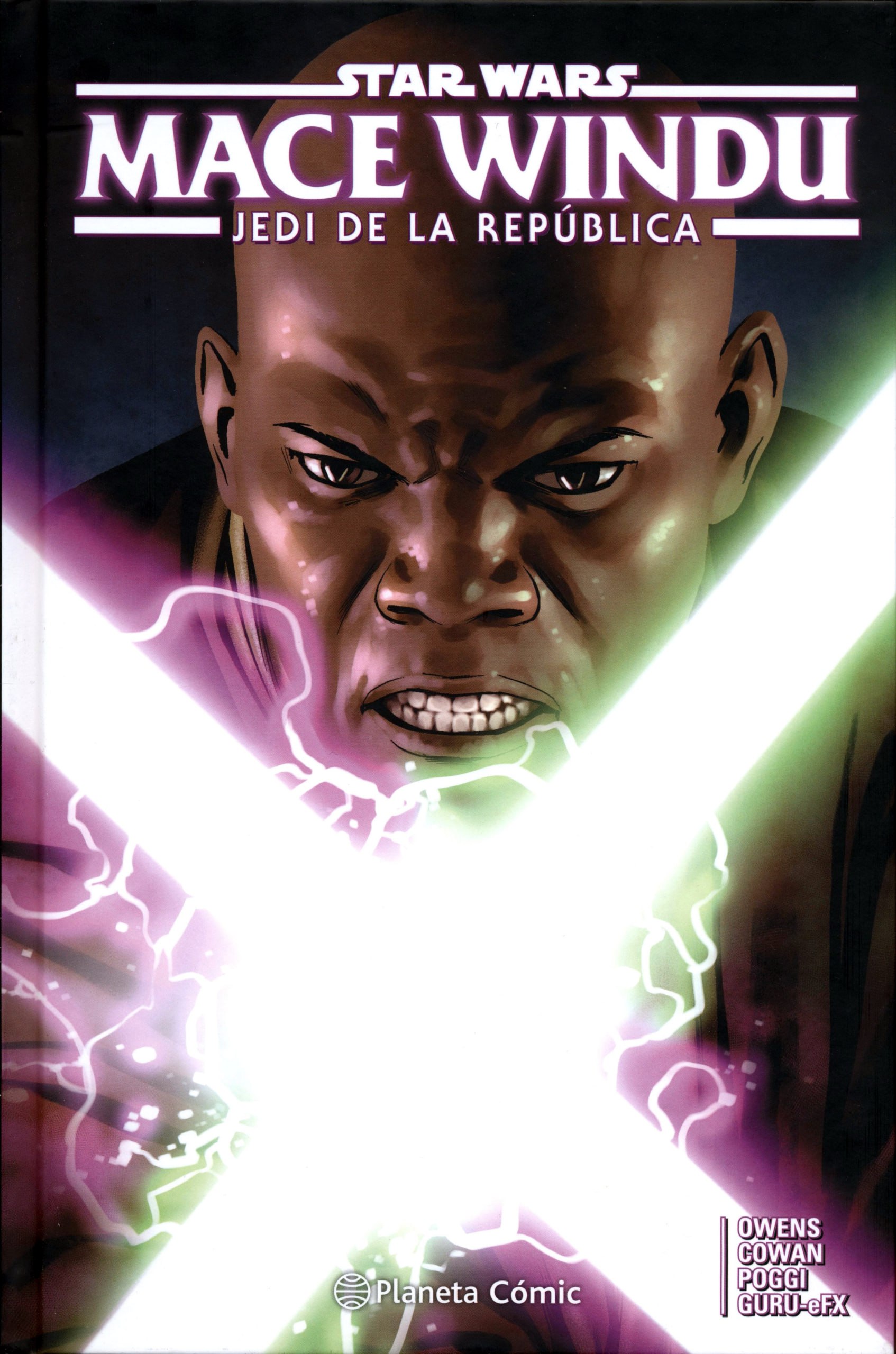Portada ampliada de Mace Windu Jedi de la Republica