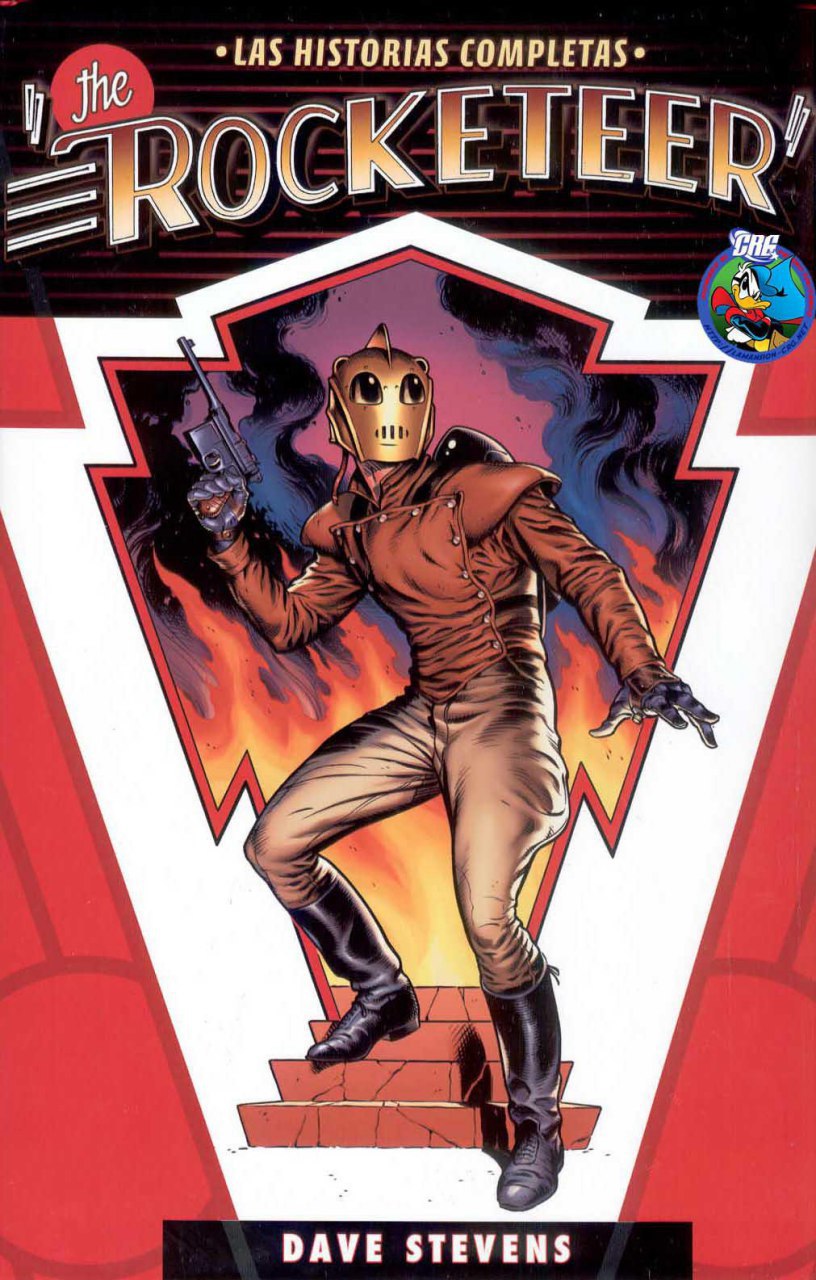 Portada ampliada de the ROCKETEER