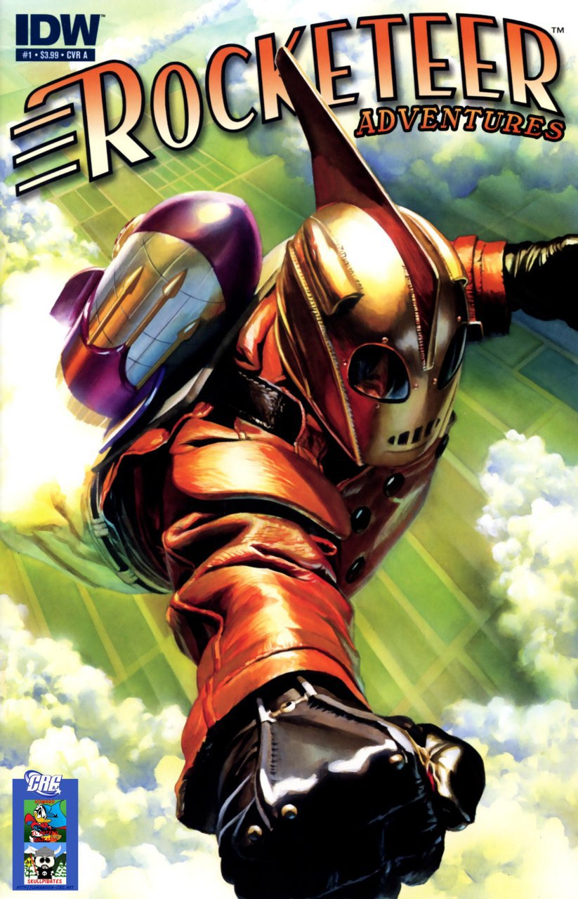 Portada ampliada de ROCKETEER ADVENTURES