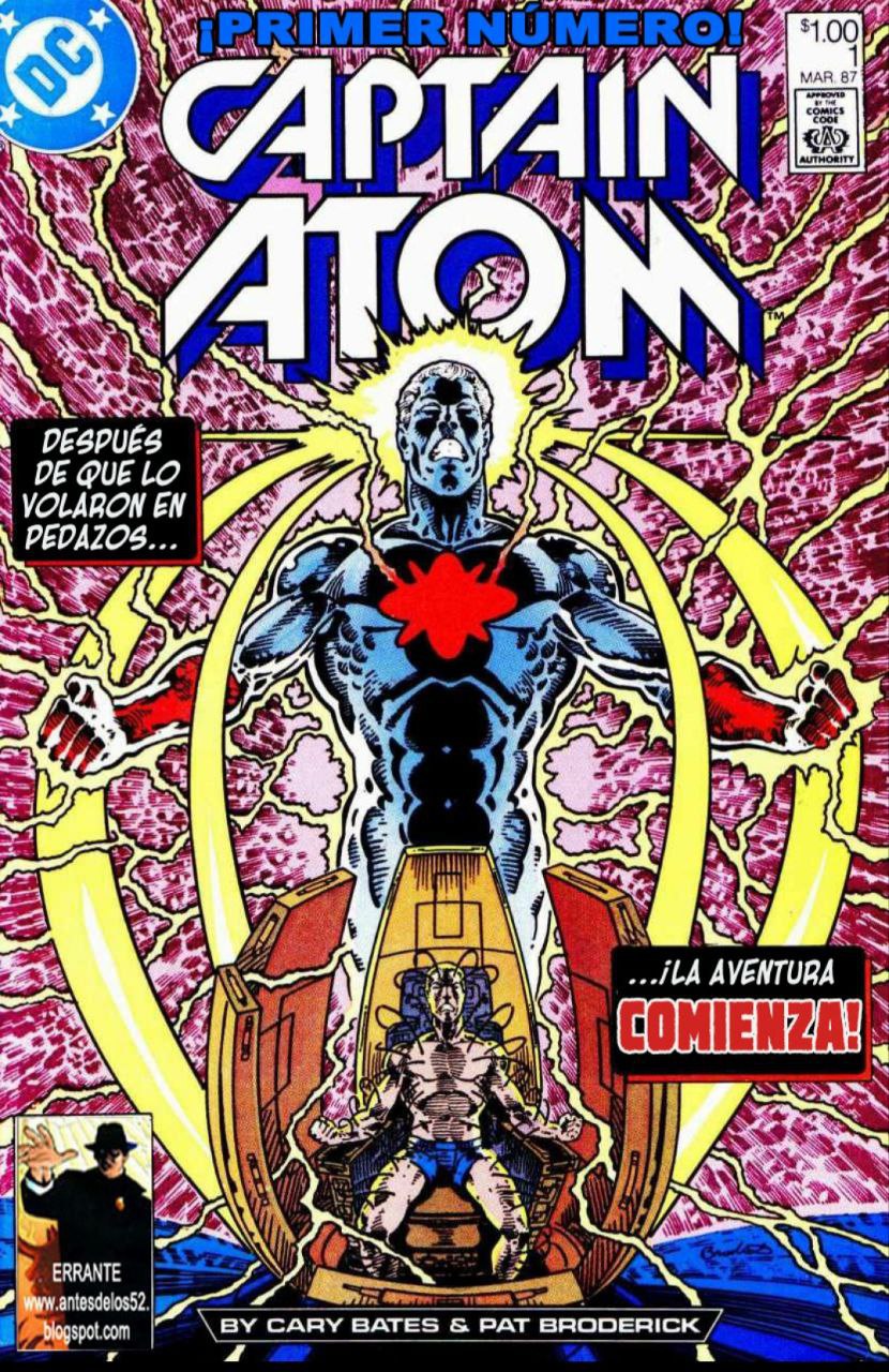 Portada ampliada de CAPTAIN ATOM