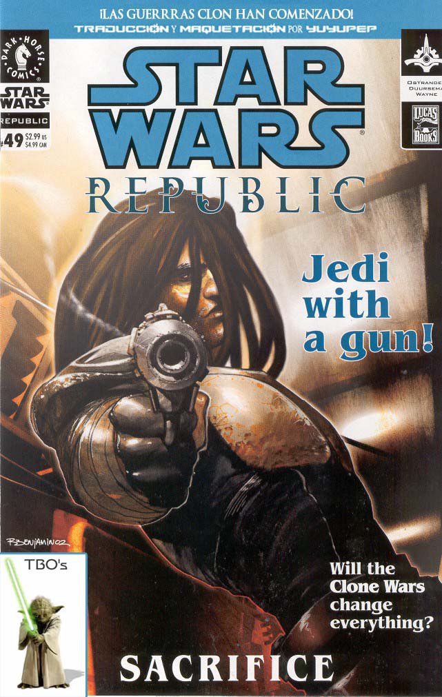 Portada ampliada de STAR WARS REPUBLIC