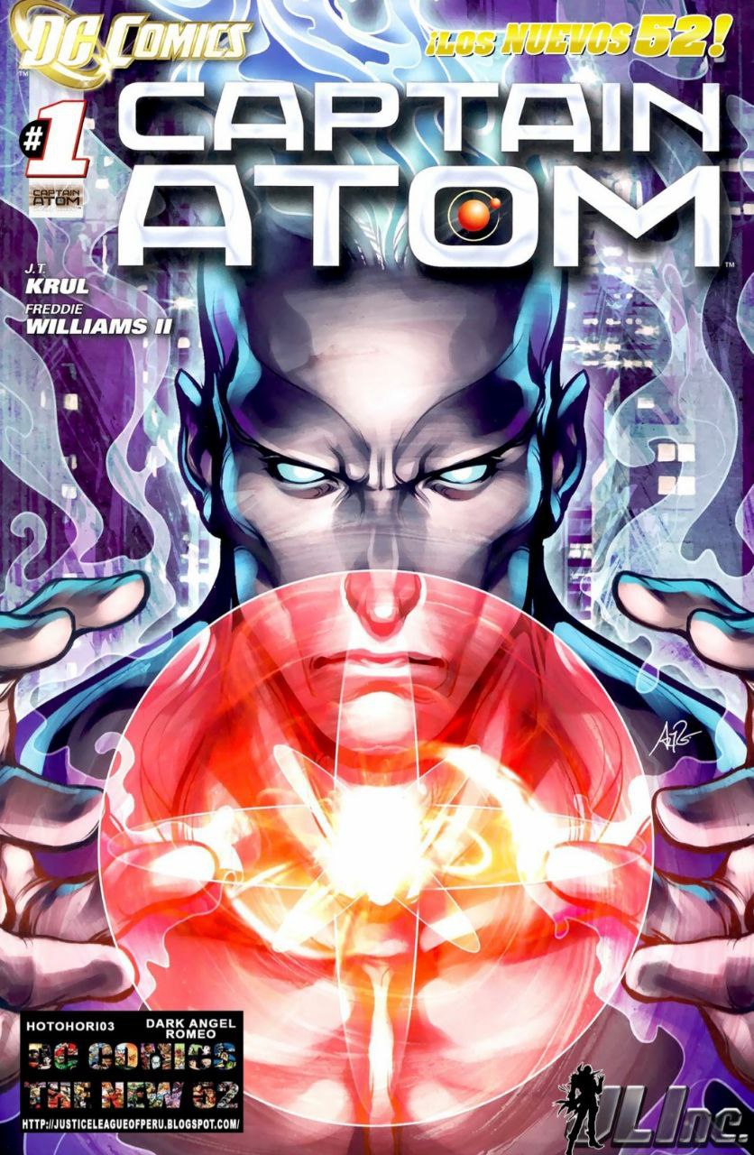 Portada ampliada de CAPTAIN ATOM