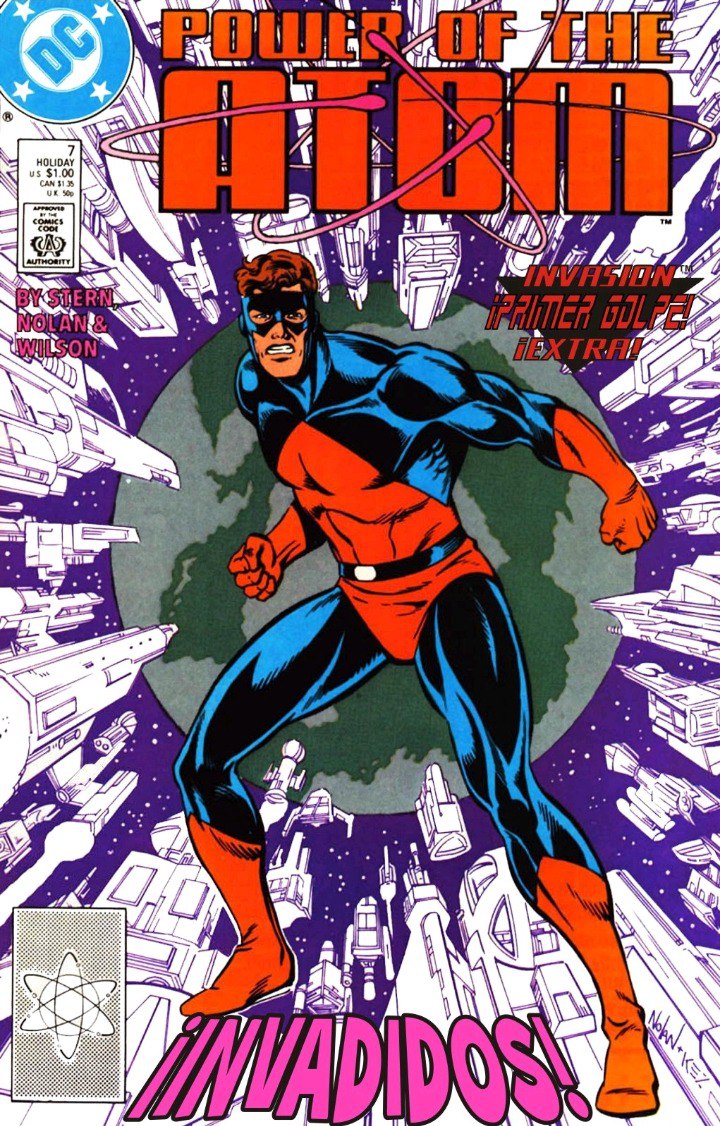 Portada ampliada de POWER OF THE ATOM