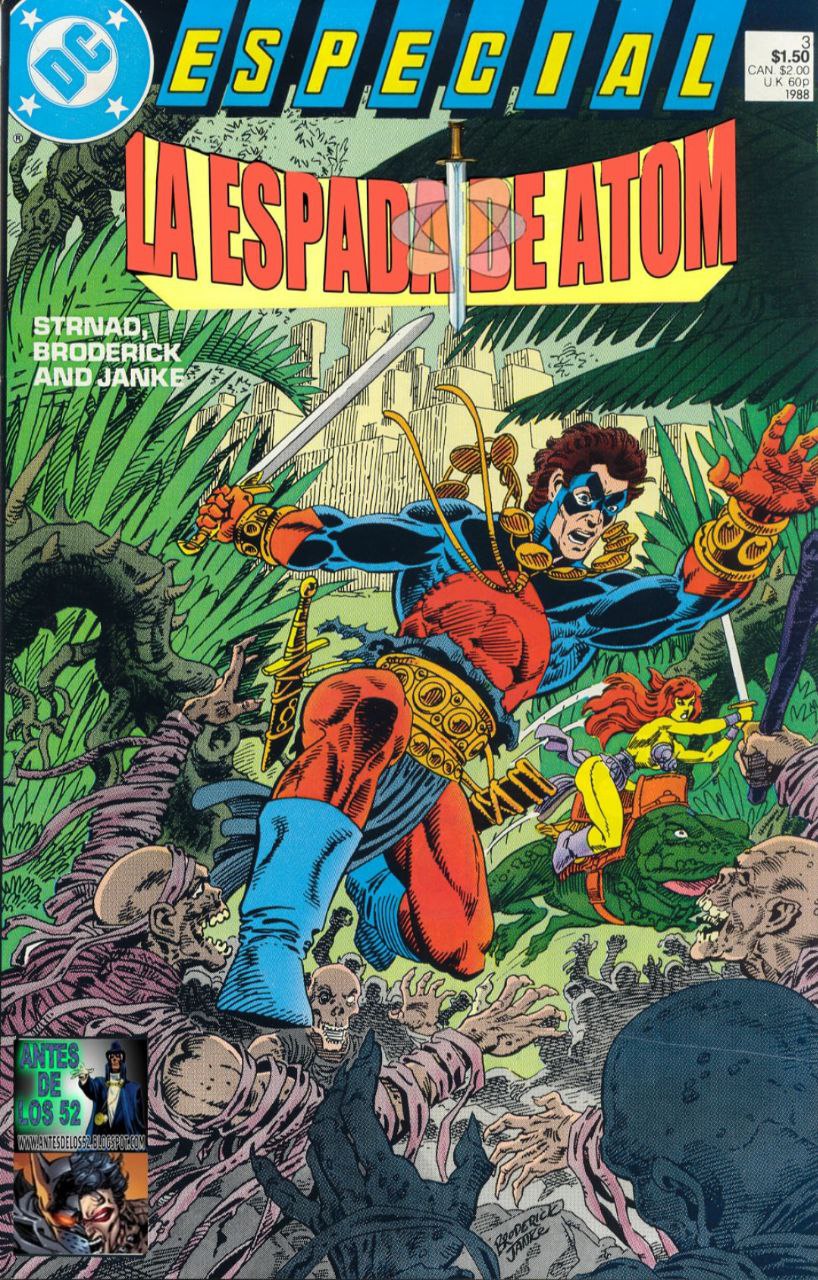 Portada ampliada de ESPECIAL LA ESPADA DE ATOM