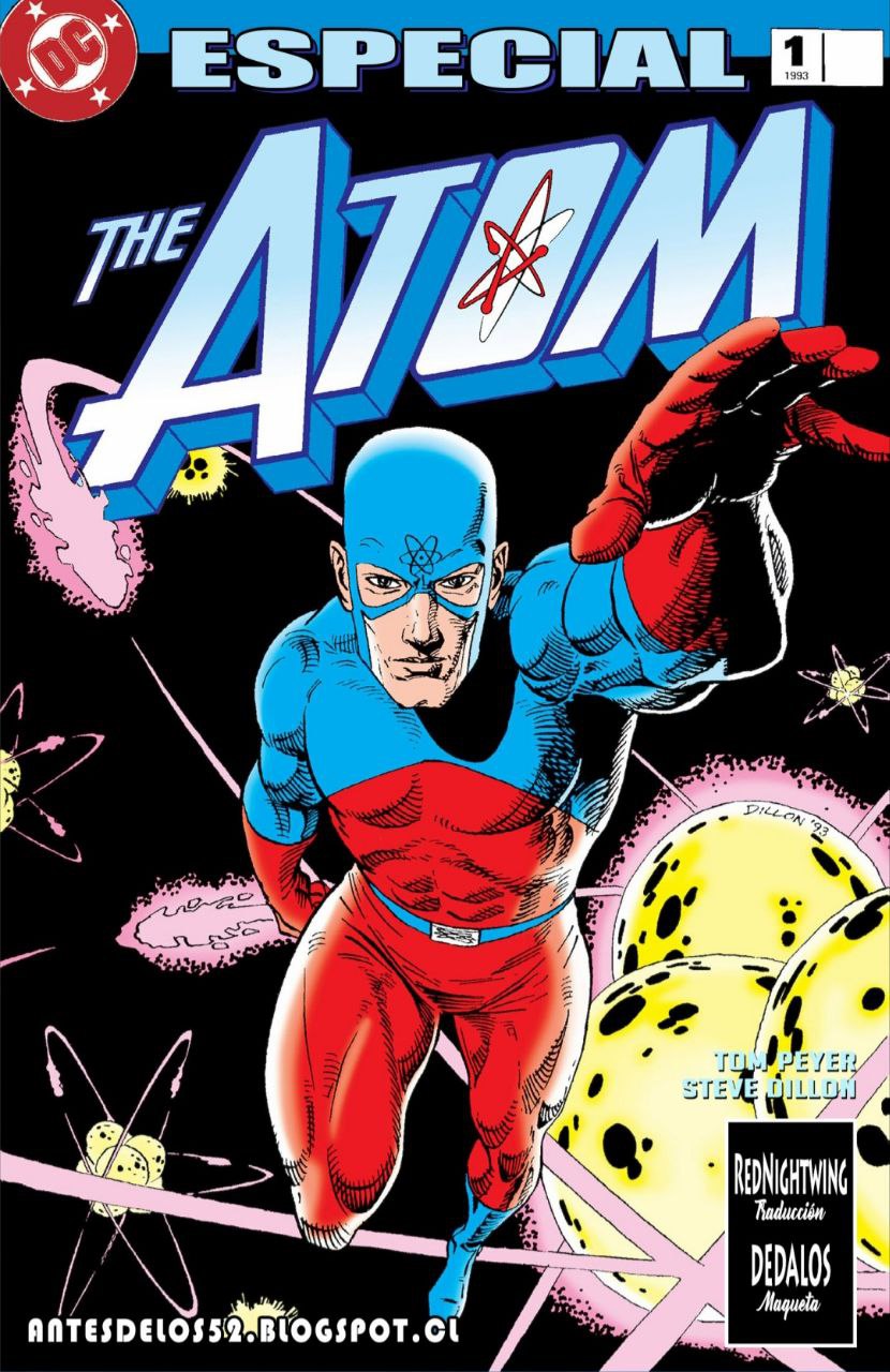 Portada ampliada de THE ATOM