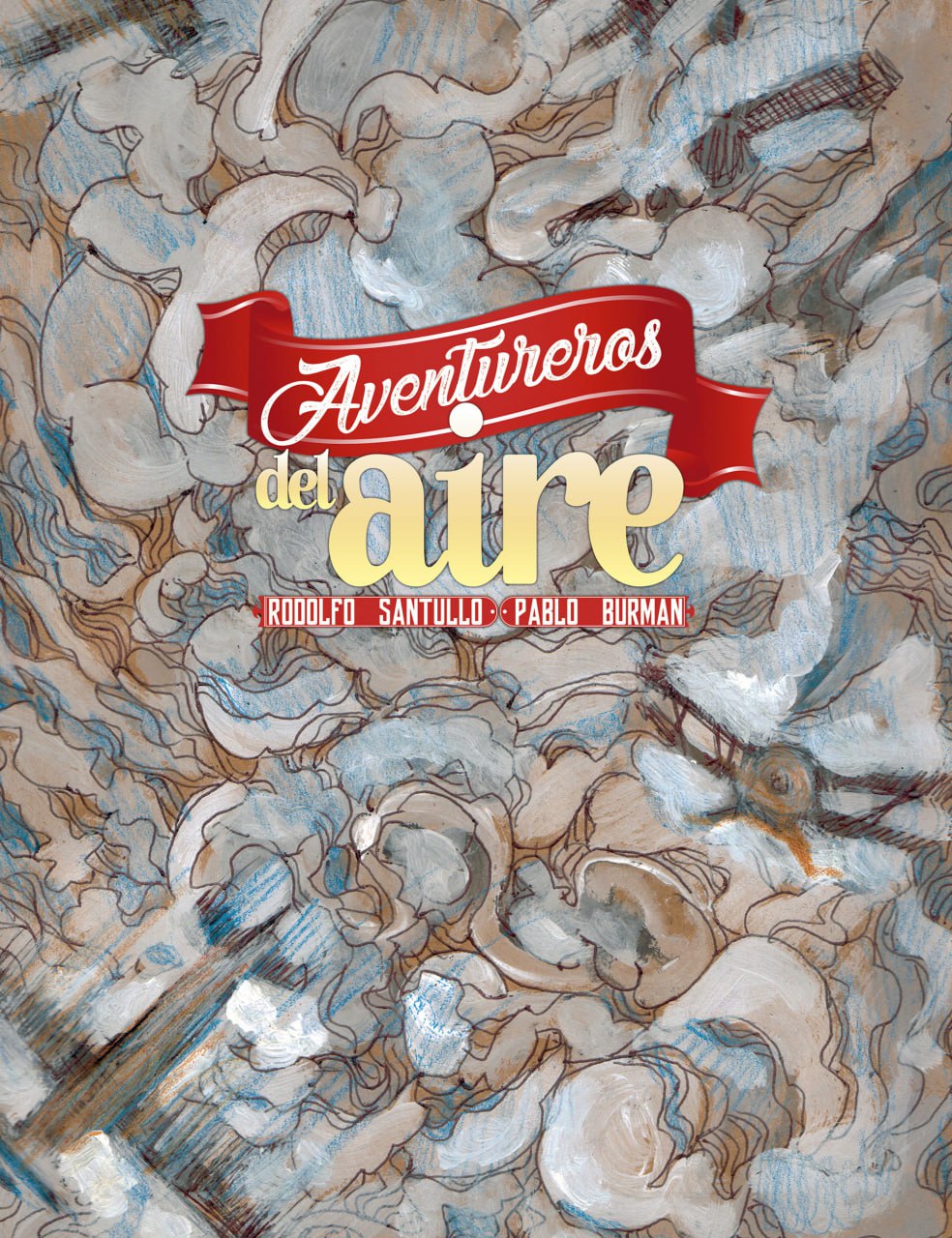 Portada ampliada de Aventureros del aire