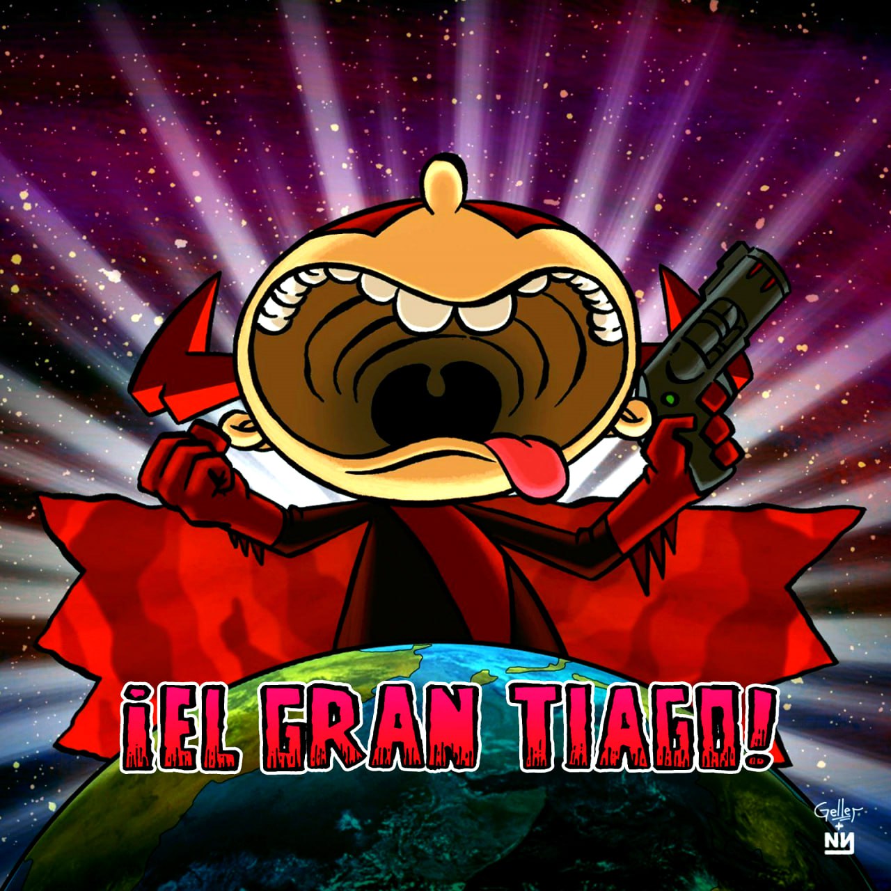 Portada ampliada de ¡EL GRAN TIAGO!