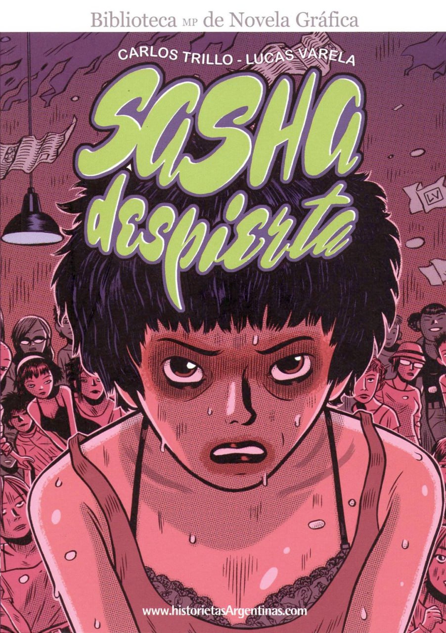 Portada ampliada de Sasha despierta