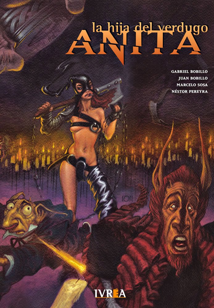 Portada ampliada de la hija del verdugo ANITA