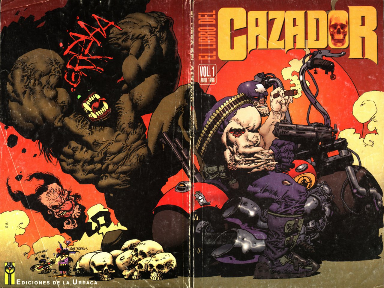 Portada ampliada de EL LIBRO DEL CAZADOR