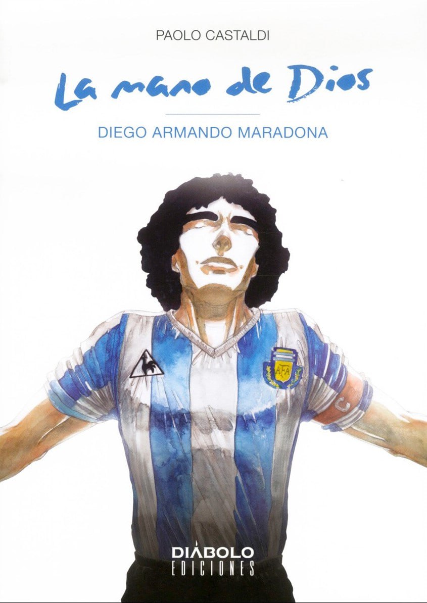 Portada ampliada de La mano de Dios