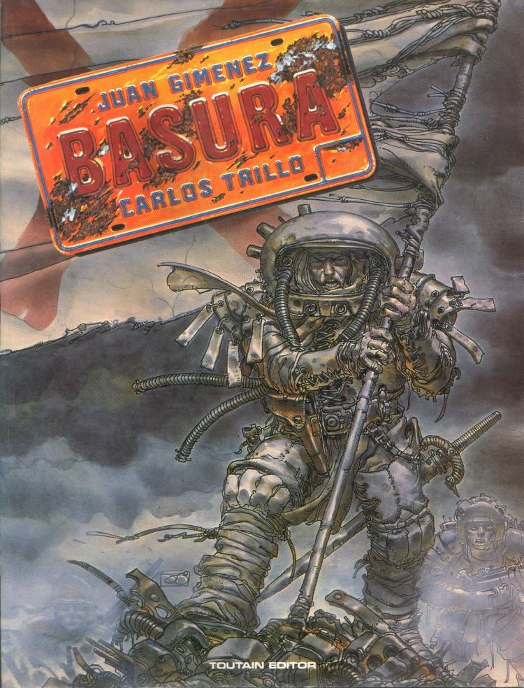 Portada ampliada de BASURA
