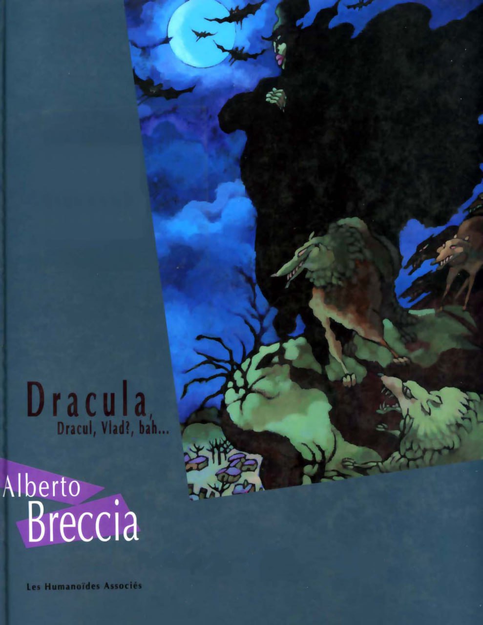 Portada ampliada de Dracula...