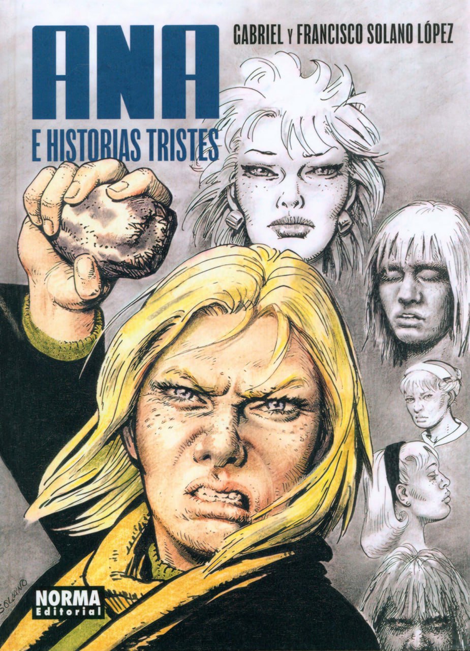 Portada ampliada de ANA E HISTORIAS TRISTES