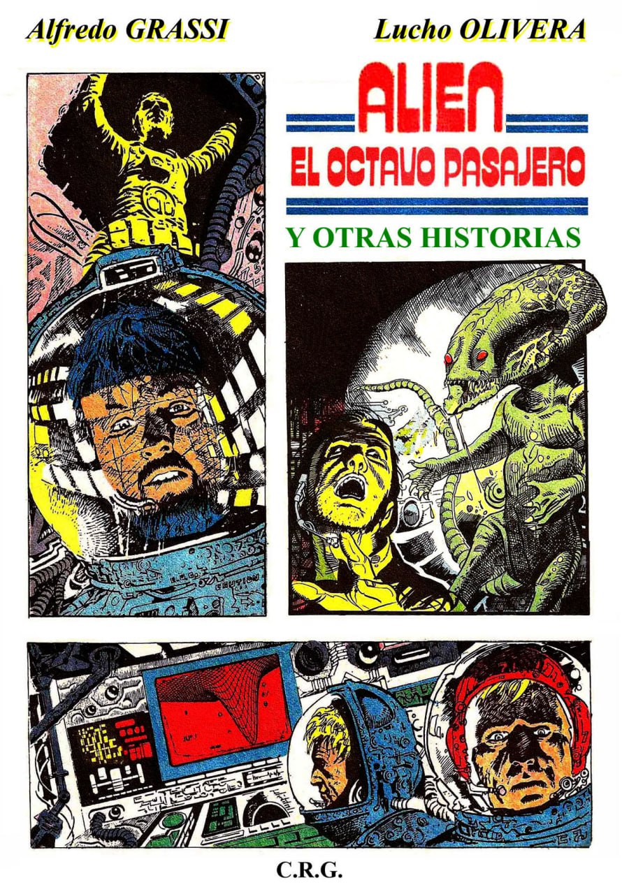 Portada ampliada de ALIEN EL OCTAVO PASAJERO Y OTRAS HISTORIAS