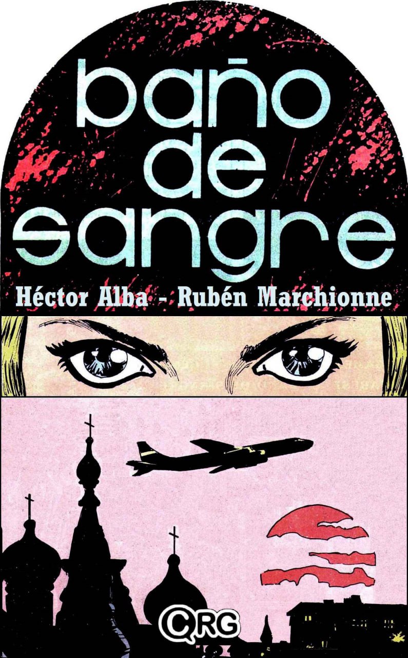 Portada ampliada de baño de sangre