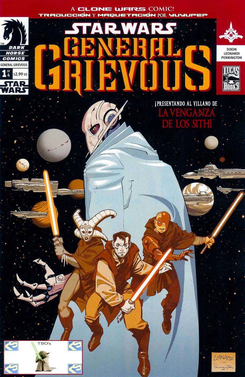 Portada ampliada de Star Wars General Grievous