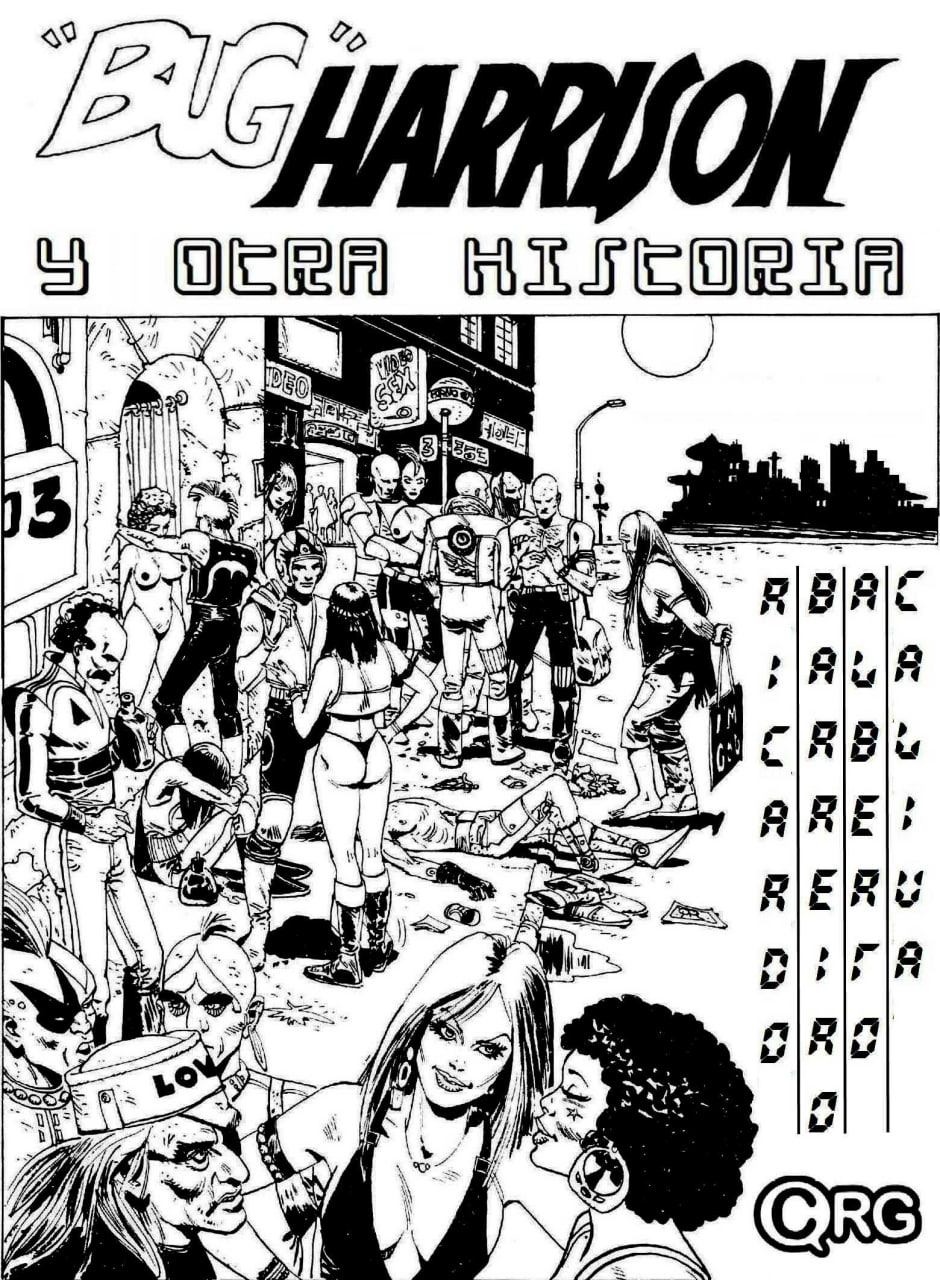 Portada ampliada de Big Harrison y otra historia