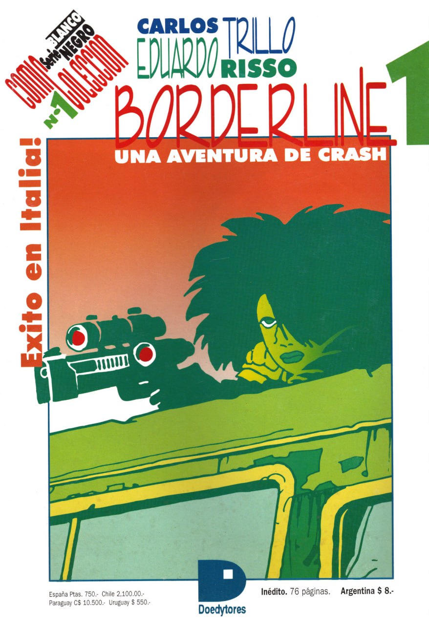 Portada ampliada de BORDERLINE