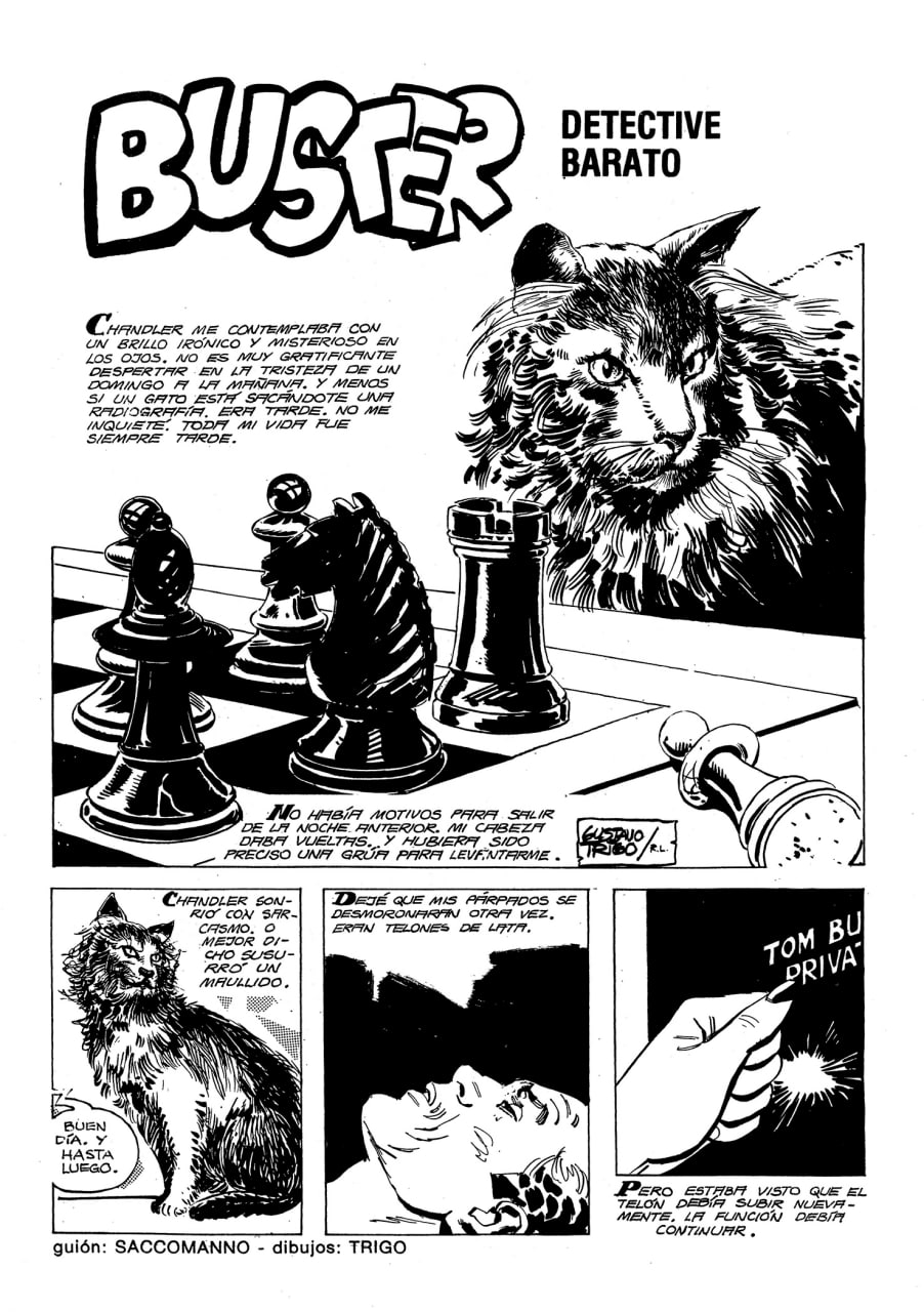 Portada ampliada de BUSTER
