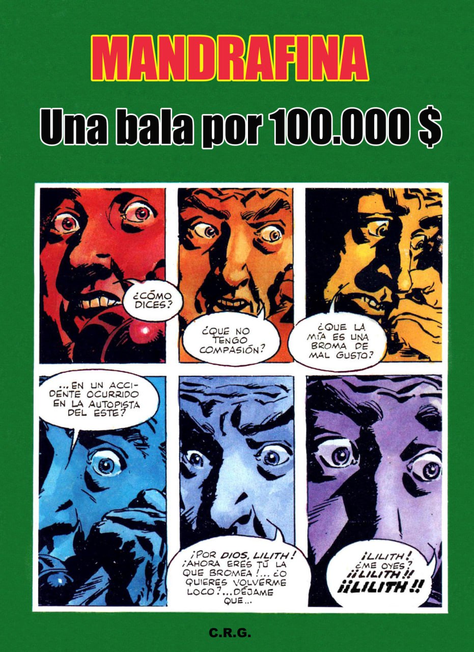 Portada ampliada de MANDRAFINA Una bala por 100.000 $