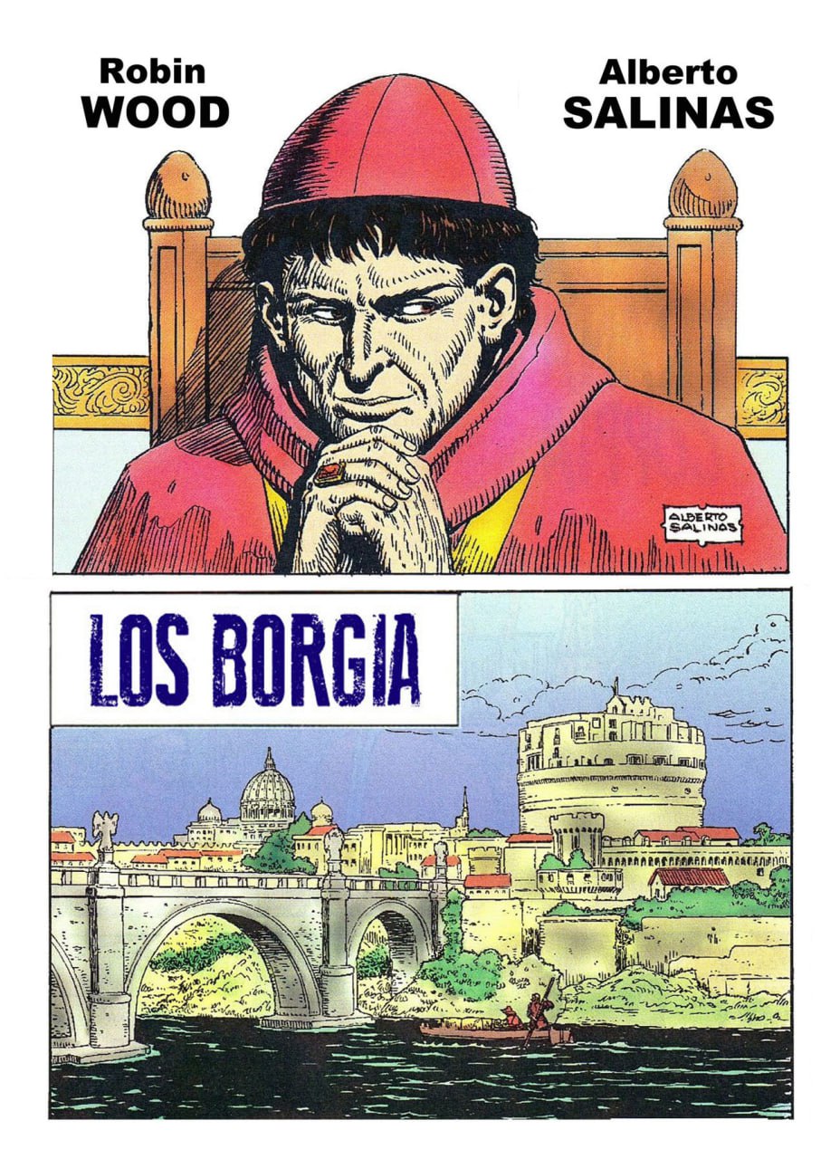 Portada ampliada de LOS BORGIA