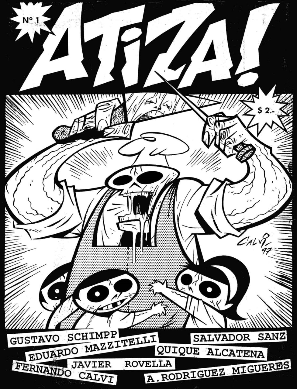 Portada ampliada de ATiZA!