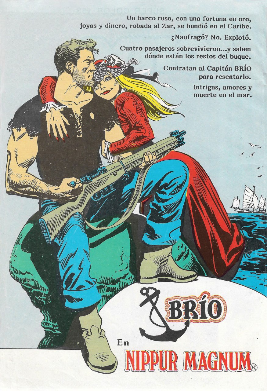Portada ampliada de Brío (Robin Wood - Gómez Sierra